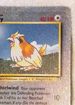 Pokemon Cards: Legendary Collection Reverse Holo: Pidgey 85/110 - Image 4