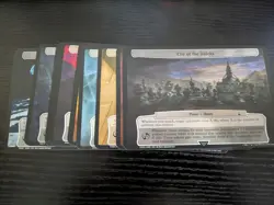 MTG Dr. Doctor Who Planechase Master Of Evil 10 Oversized Cards OPENED - Image 1
