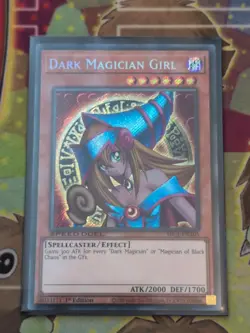 SBC1-ENA05 Dark Magician Girl - Secret Rare 1st Ed Yugioh Mint Card SPEED DUEL - Image 1