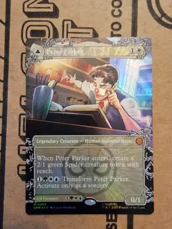Peter Parker (0208) (Borderless) Marvel's Spider-Man Foil - Image 1