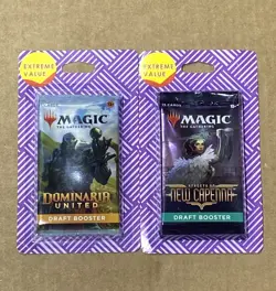 Magic The Gathering MTG Streets of New Capenna & Dominaria United Draft Boosters - Image 1