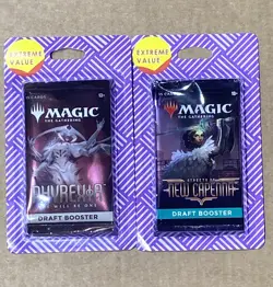 Magic The Gathering MTG Streets of New Capenna & Phyrexia Draft Boosters Pack - Image 1