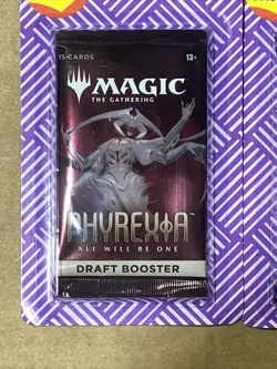 Magic The Gathering MTG Streets of New Capenna & Phyrexia Draft Boosters Pack - Image 2