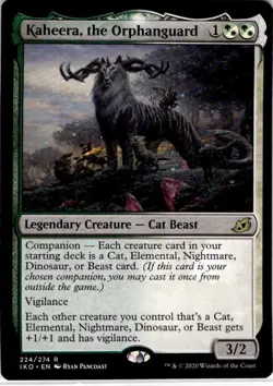 MTG Kaheera, the Orphanguard (Extended Art) Ikoria: Lair of Behemoths Rare #353 - Image 1