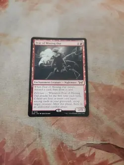 Fear Of Missing Out Duskmourn House Of Horrors MTG NM - Image 1