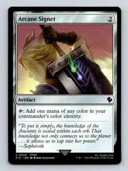 #333 Arcane Signet 2025 Final Fantasy Commander Common - Image 1