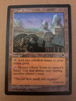 Ghost Town [ Tempest ] MTG [ Uncommon ] NM+ - Image 1