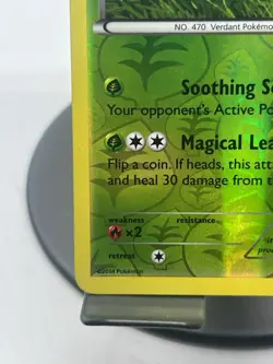 Pokemon TCG Leafeon 7/111 XY Furious Fists Reverse Holo Rare MP - Image 5