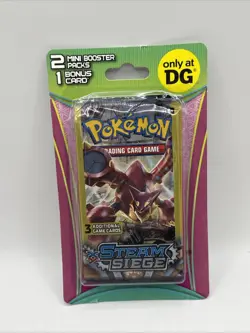 Pokemon DG Mini Blisters XY Stream Siege 2 Mini Booster Packs New - Image 1