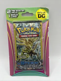 Pokemon DG Mini Blisters XY Stream Siege 2 Mini Booster Packs New - Image 1