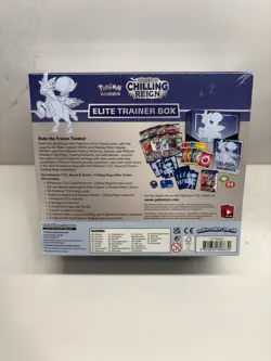 Pokemon SWSH Chilling Reign Ice Rider Elite Trainer Box ETB Factory Sealed-1 - Image 2