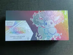 Pokemon TCG Prismatic Evolutions Super Premium Collection Box -Sealed New w Tear - Image 1