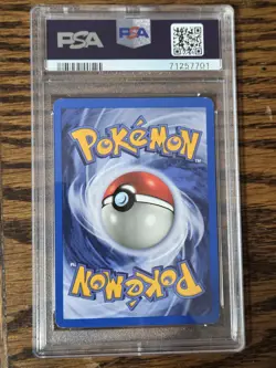 Pokemon Blackstar Promo #38 Unown J PSA 8,,,2001 Pokemon Promo - Image 2