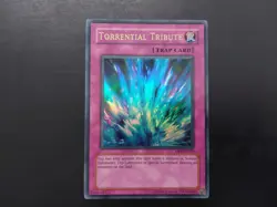 Yugioh - Torrential Tribute DB1-EN228 Ultra Rare - Image 1