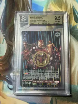 Weiss Schwarz MARVEL "I am Iron Man." MAR/SE40-018SP Foil Card Japanese - Image 1