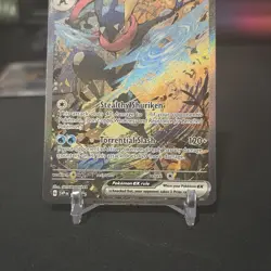 Pokemon TCG Greninja EX 132 Shrouded Fable Special Illustration Promo Card - Image 3