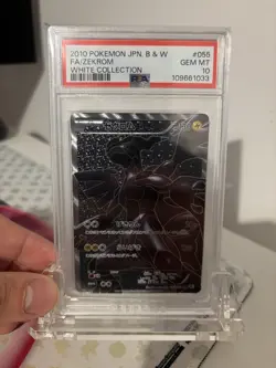PSA 10 Zekrom 055/053 SR BW1 Black & White 2010 Japanese Pokemon Card Unlimited - Image 4