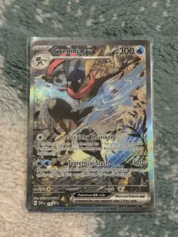 Greninja EX 132 Scarlet & Violet Promo Holo Card (NM Condition) - Image 1