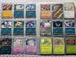 Pokemon 151 Complete Base Set 100% 165 Cards Sv2a R RR EX Charizard MEW UK - Image 3