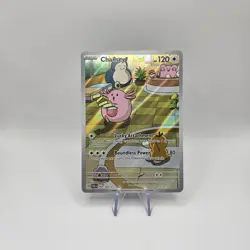 Chansey 187/167 Illustration Rare Twilight Masquerade NM Pokemon Card - Image 1