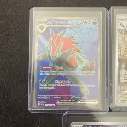 Team Rocket's Meowth 203/182 Sv10: Destined Rivals Holo 5 Card Lot 🔥 🔥See Pics - Image 2