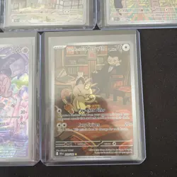 Team Rocket's Meowth 203/182 Sv10: Destined Rivals Holo 5 Card Lot 🔥 🔥See Pics - Image 5