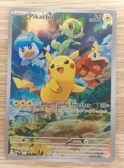 Pikachu - Black Star Promo SVP 027 - Pokemon TCG Card - Image 1