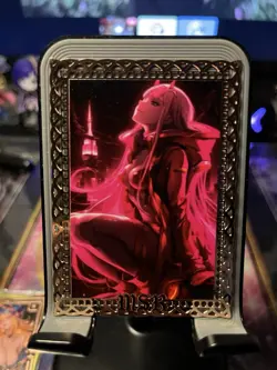 Goddess Story Metal Card Serialized Anime Waifu Zero Two - Image 1