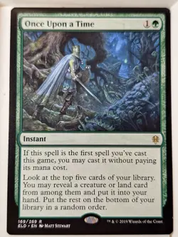 Once Upon a Time - Throne of Eldraine - Magic the Gathering MTG Nice! - Image 1