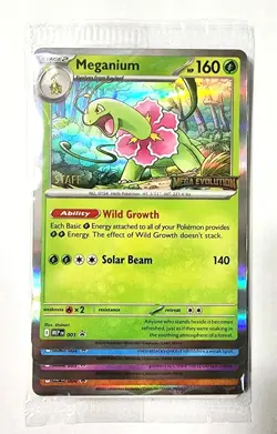 POKEMON MEGA EVOLUTIONS STAFF PROMO SET OF FOUR SEALED - Image 1