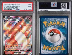 Pokemon 2020 Sword & Shield Darkness Ablaze Charizard VMAX #20 PSA 9 MINT - Image 3