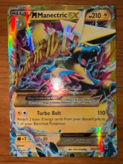 2014 Pokemon XY Phantom Forces 120 M Manectric EX Ultra Rare - Image 1