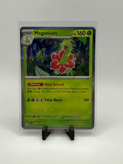 Meganium Non Holo 010/132 Mega Evolution Build And Battle Near Mint Pokemon TCG - Image 1