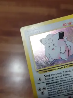 Pokemon TCG Clefairy Base Set 5/102 Holo Unlimited Holo Rare PL* - Image 2