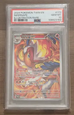 Pokemon TCG - Infernape 173/167 - PSA 10 - TWM- ENG - Image 1