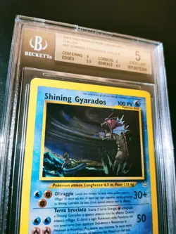 Pokemon Shining Gyarados Neo Revelation BGS 5 Ita No Shining Goldstar - Image 4