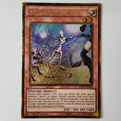 Kozmo Strawman - PGL3-EN028 - NM/VLP - Gold Secret Rare - 1st ed - Yugioh - Image 1