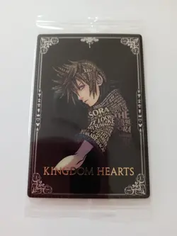 Kingdom Hearts Metallic Card 019 Special Art Card 1 Card Wafer 3rd Edition Memor - Image 1