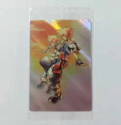 Kingdom Hearts Metallic Placard No.08 Visual Card Card Wafers First Edition KING - Image 1