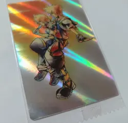 Kingdom Hearts Metallic Placard No.08 Visual Card Card Wafers First Edition KING - Image 3