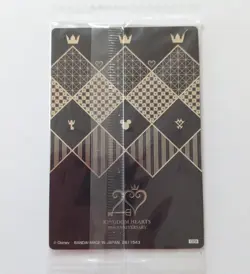 Kingdom Hearts Metallic Placard No.29 Art Card Card Wafers 20th Anniversary 20th - Image 3