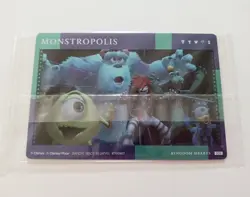 Kingdom Hearts Metallic Card 002 Monsters Inc. 1 Card World Card Wafers 3rd Edit - Image 2