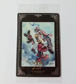 Kingdom Hearts Metallic Placard No.21 Art Card Card Wafers 20th Anniversary 20th - Image 1