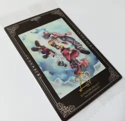 Kingdom Hearts Metallic Placard No.21 Art Card Card Wafers 20th Anniversary 20th - Image 2