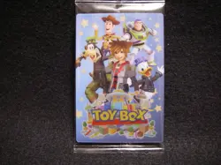 Kingdom Hearts Wafer Memorial Collection Metallic Card 001 Toy Story - Image 1