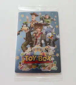 Kingdom Hearts Metallic Card 001 Toy Story 1 Card World Card Wafers 3rd Edition - Image 1