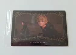 Kingdom Hearts Metallic Card 013 Roxas 1 Card Story Card Wafers 3rd Edition Memo - Image 1
