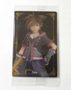 Kingdom Hearts Metallic Placard No.1 Sora Card Wafer 20th Anniversary 20th Anniv - Image 1