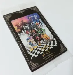 Kingdom Hearts Metallic Placard No.22 Art Card Card Wafers 20th Anniversary 20th - Image 2