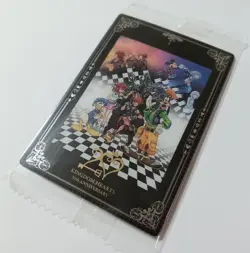 Kingdom Hearts Metallic Placard No.22 Art Card Card Wafers 20th Anniversary 20th - Image 3